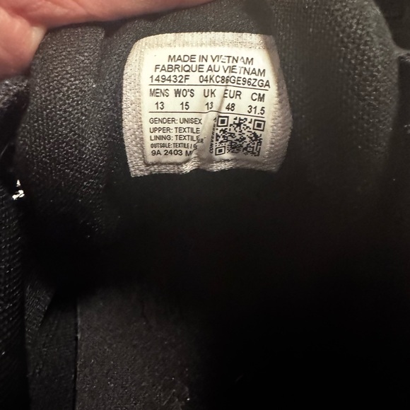 Converse Men's Black Canvas Sneakers - Picture 3 of 5